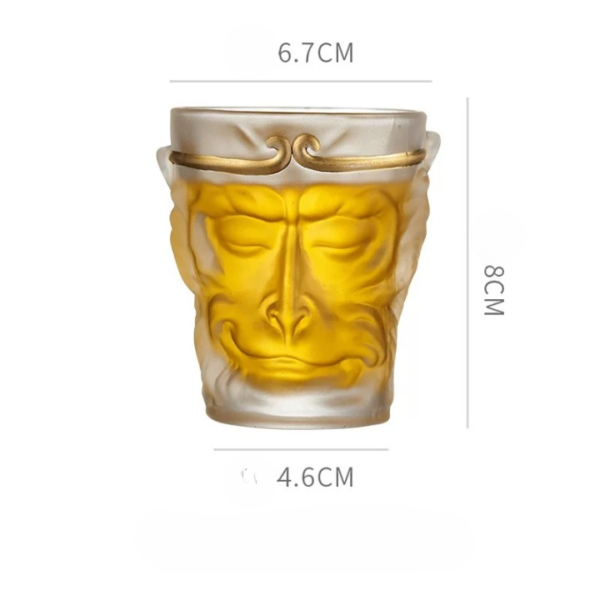 Black Myth Wukong Frosted Glass Mug